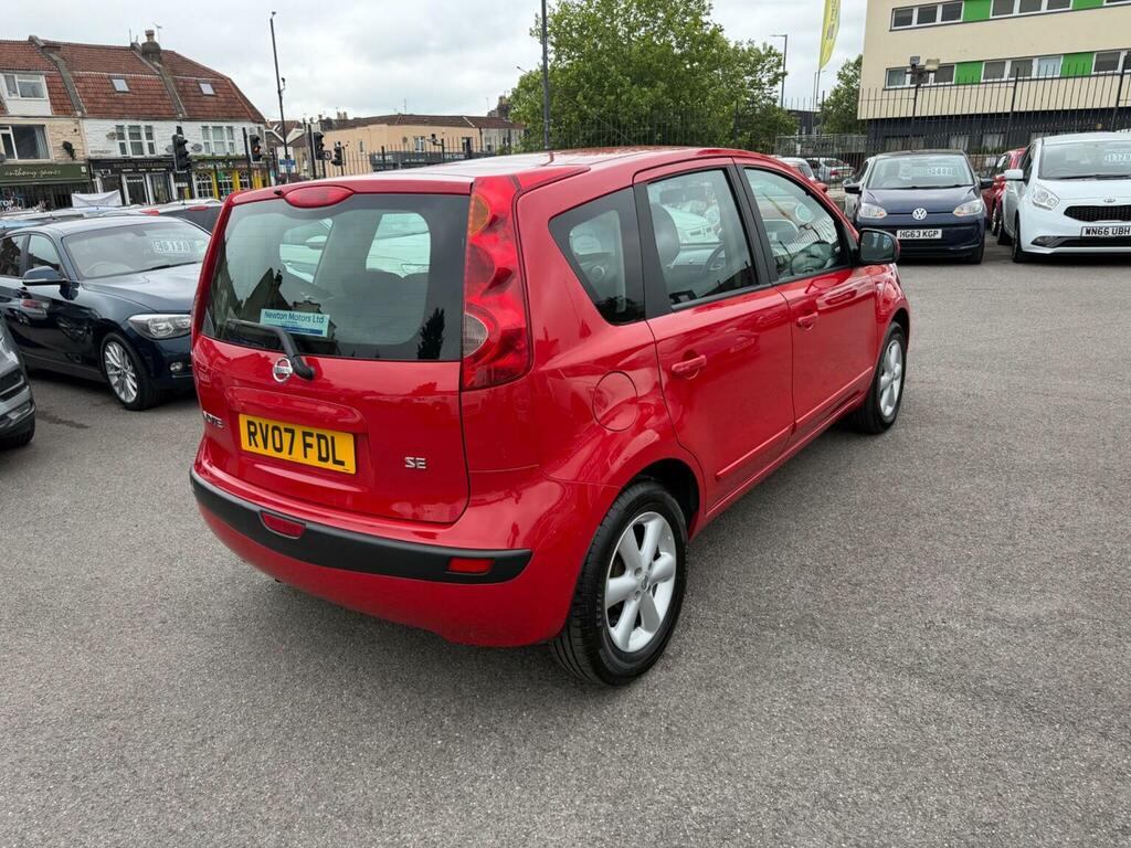 Nissan Note Hatchback 1.6 16V Se 200707 Red #3