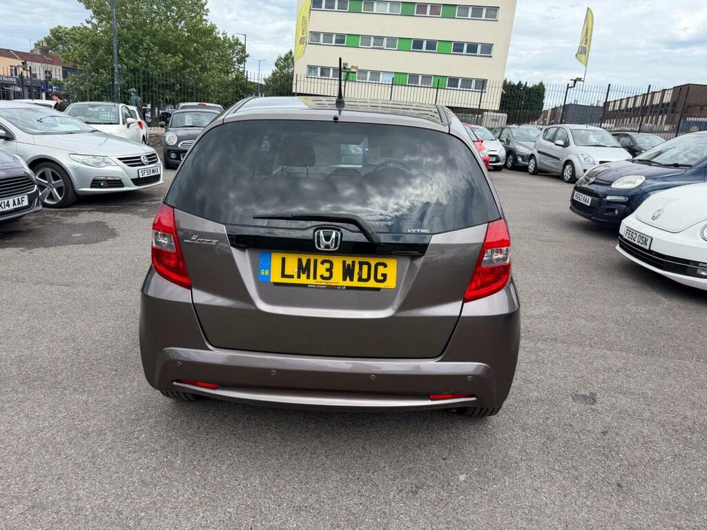 Honda Jazz 1.4 I-vtec Ex Cvt Euro 5 Brown #4