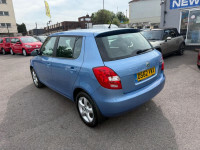 Skoda Fabia Hatchback 1.2 Tsi Se Dsg Euro 5 201313 Blue #25