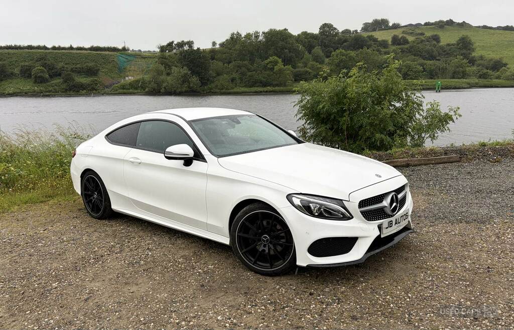 Mercedes-Benz C Class C220d Amg Line White