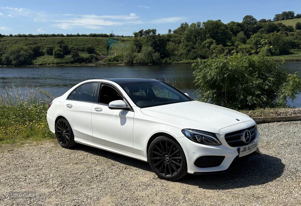 Mercedes-Benz C Class C220 Bluetec Amg Line Premium White