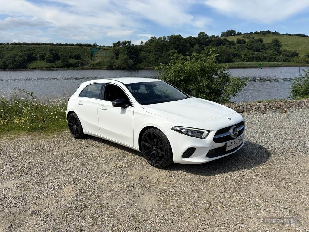 Mercedes-Benz A Class A180d Sport White