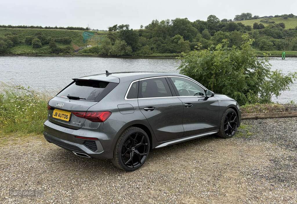 Audi A3 30 Tfsi S Line KM71DCU Grey #3