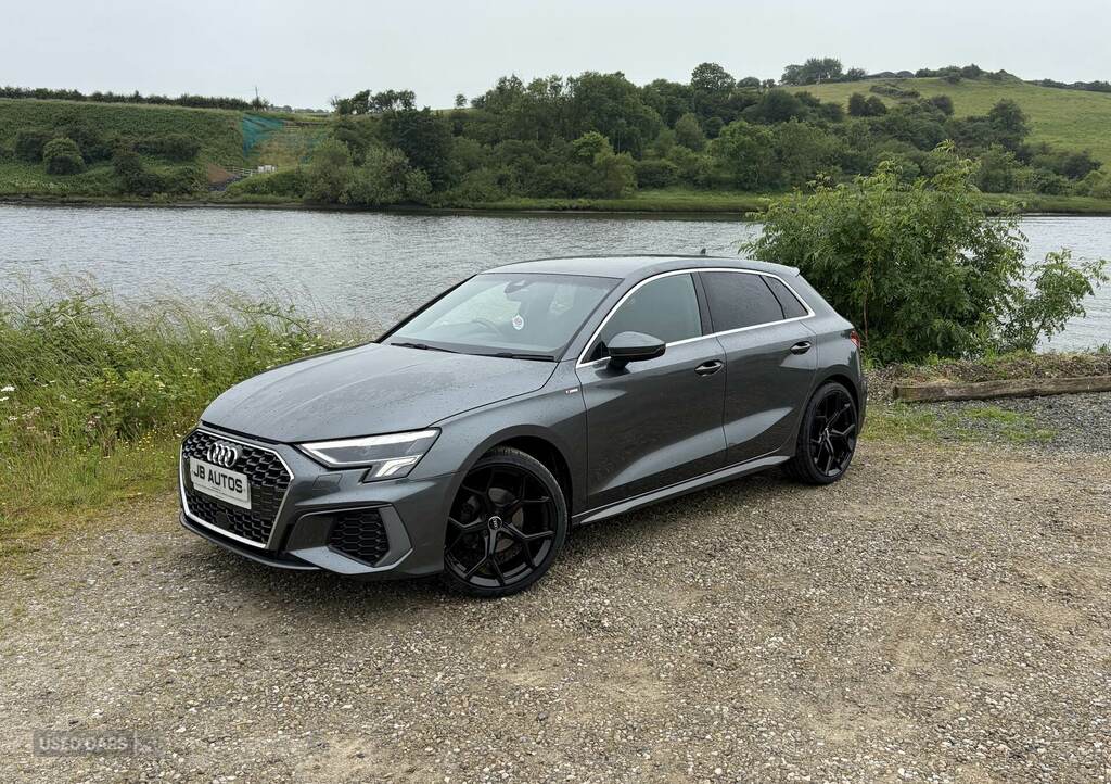 Audi A3 30 Tfsi S Line KM71DCU Grey #2