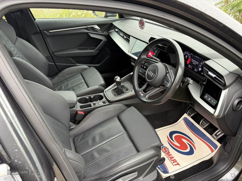 Audi A3 30 Tfsi S Line KM71DCU Grey #4