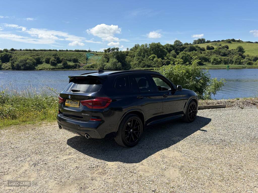 BMW X3 Xdrive20d M Sport Step HS19XOG Black #4