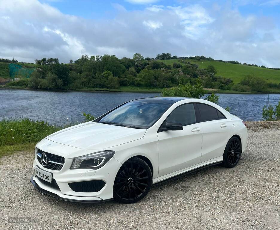 Mercedes-Benz CLA Class Cla 220 Cdi Amg Sport Tip WV64YZE White #5