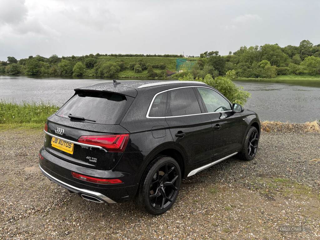 Audi Q5 40 Tdi Quattro S Line S Tronic GX21YMJ Black #5