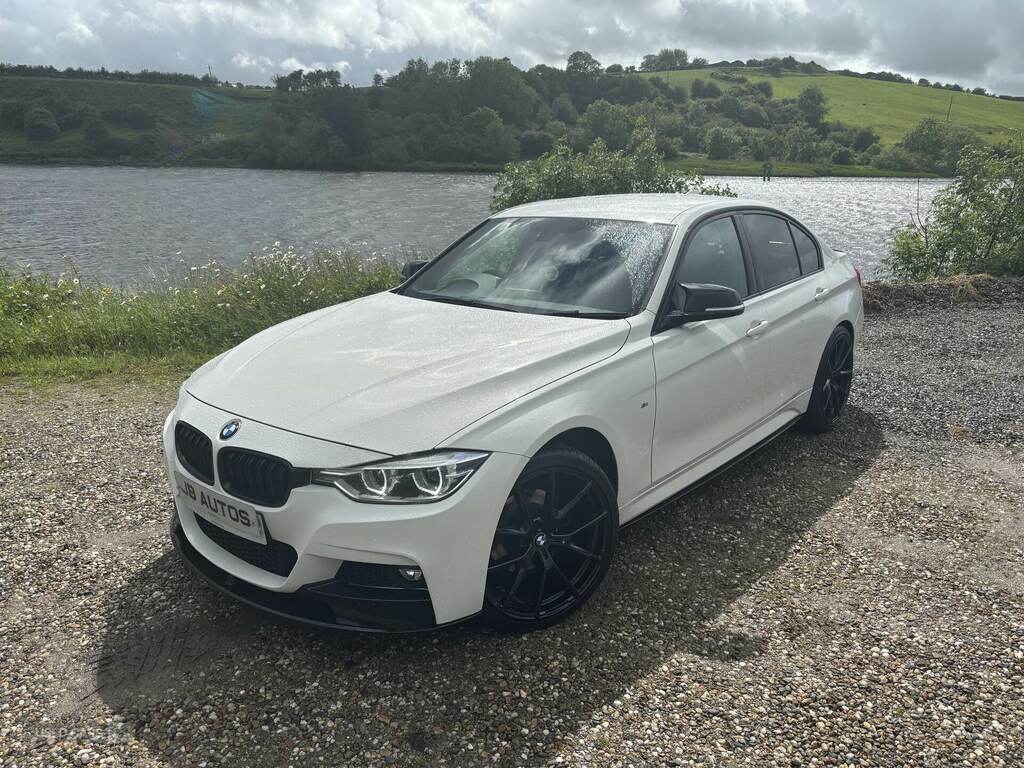 BMW 3 Series 320D Xdrive M Sport SK66YUX White #2