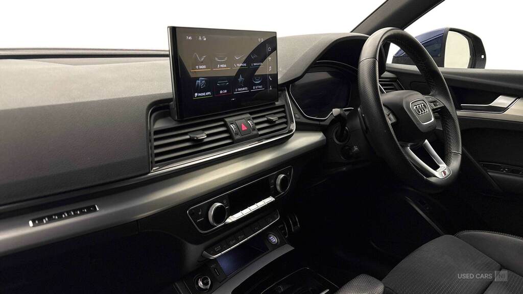 Audi Q5 40 Tdi Quattro S Line S Tronic MV72ZKP Blue #4