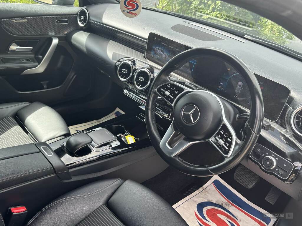 Mercedes-Benz A Class A180d Sport Executive YT68EWU Black #6