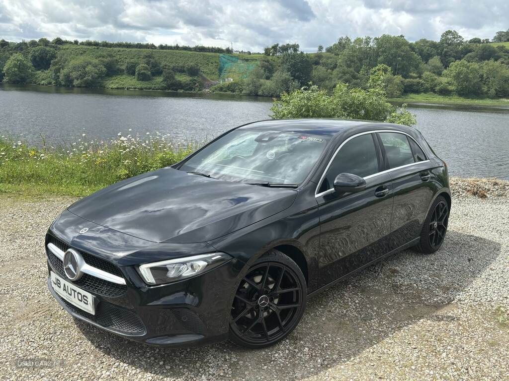 Mercedes-Benz A Class A180d Sport Executive YT68EWU Black #2