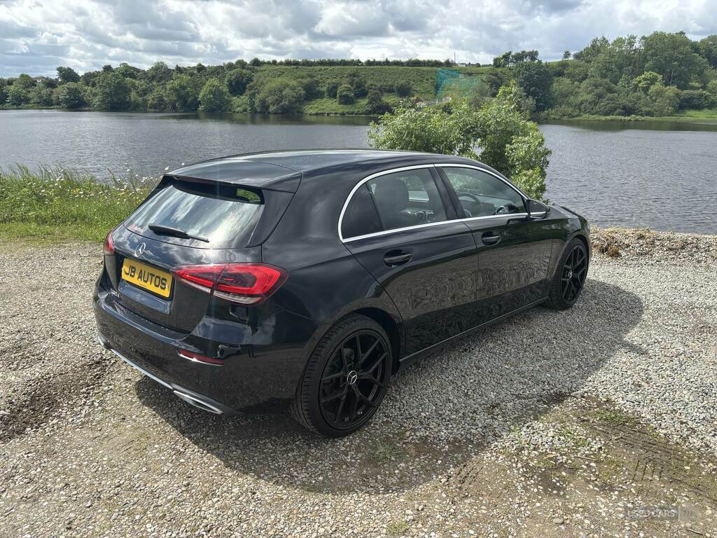 Mercedes-Benz A Class A180d Sport Executive YT68EWU Black #4