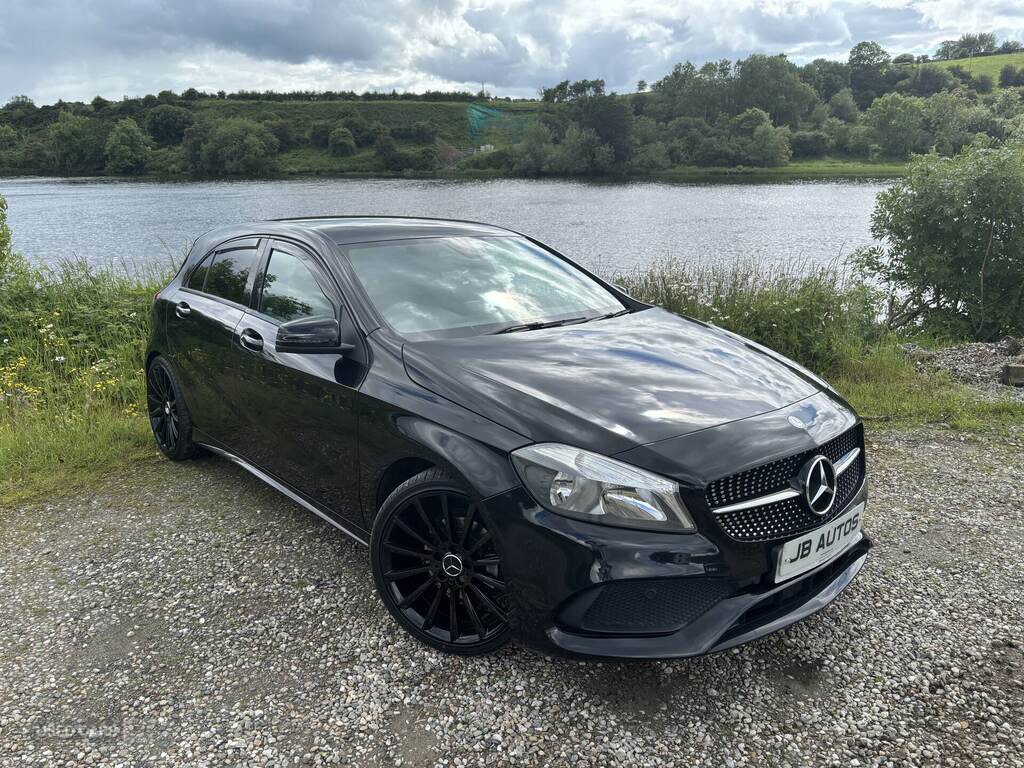 Mercedes-Benz A Class A200d Amg Line Black