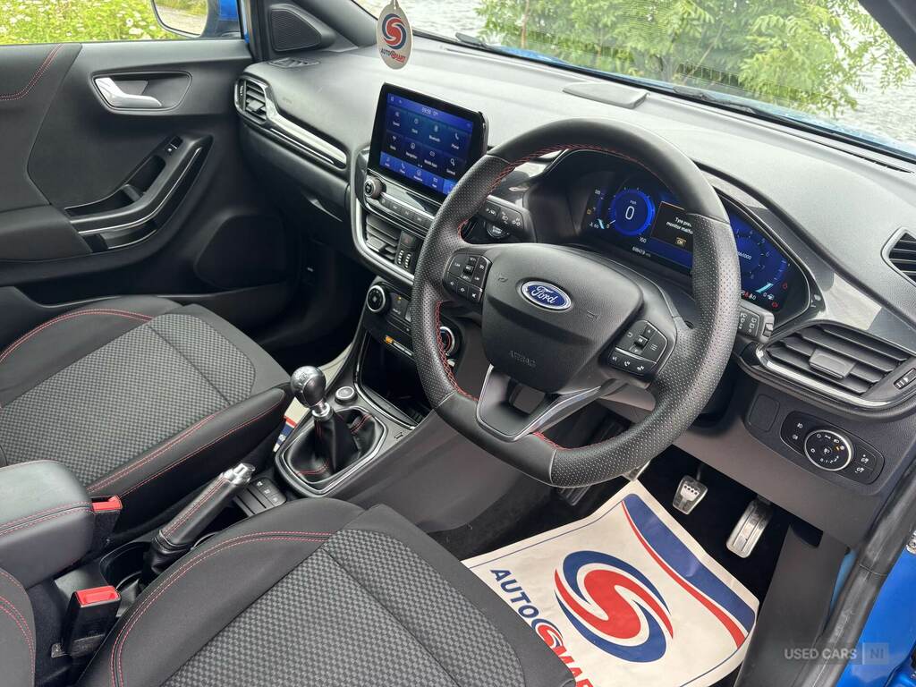 Ford Puma 1.0 Ecoboost Hybrid Mhev St-line AY70HWJ Blue #5