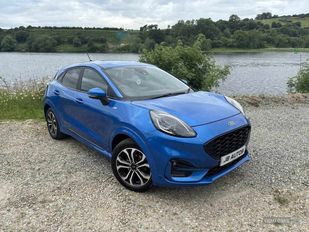 Ford Puma 1.0 Ecoboost Hybrid Mhev St-line Blue