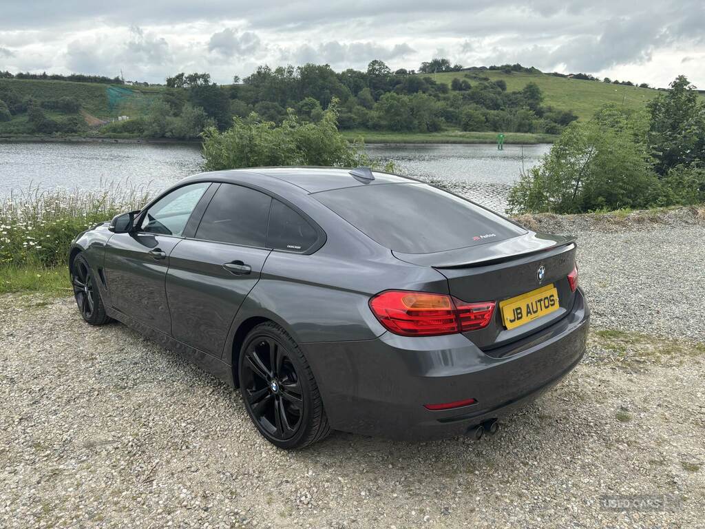 BMW 4 Series 420D 190 Sport Business Media YB17ZGF Grey #3
