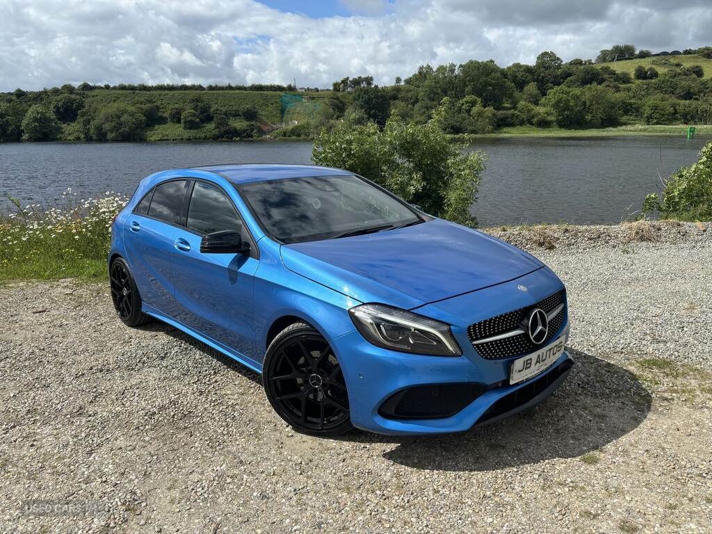 Mercedes-Benz A Class A200d Amg Line Premium Blue