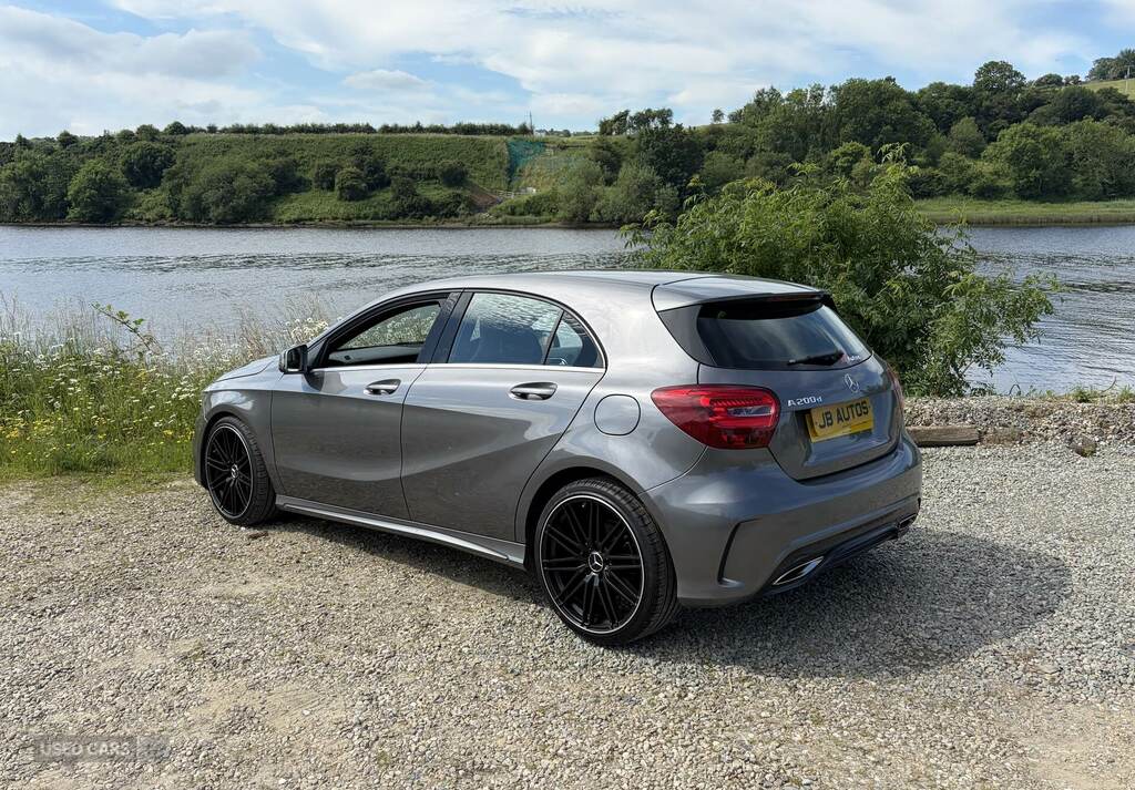 Mercedes-Benz A Class A200d Amg Line SE18VGO Grey #5