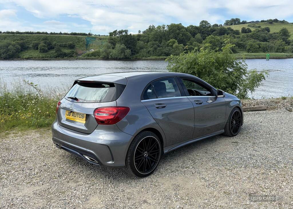 Mercedes-Benz A Class A200d Amg Line SE18VGO Grey #3