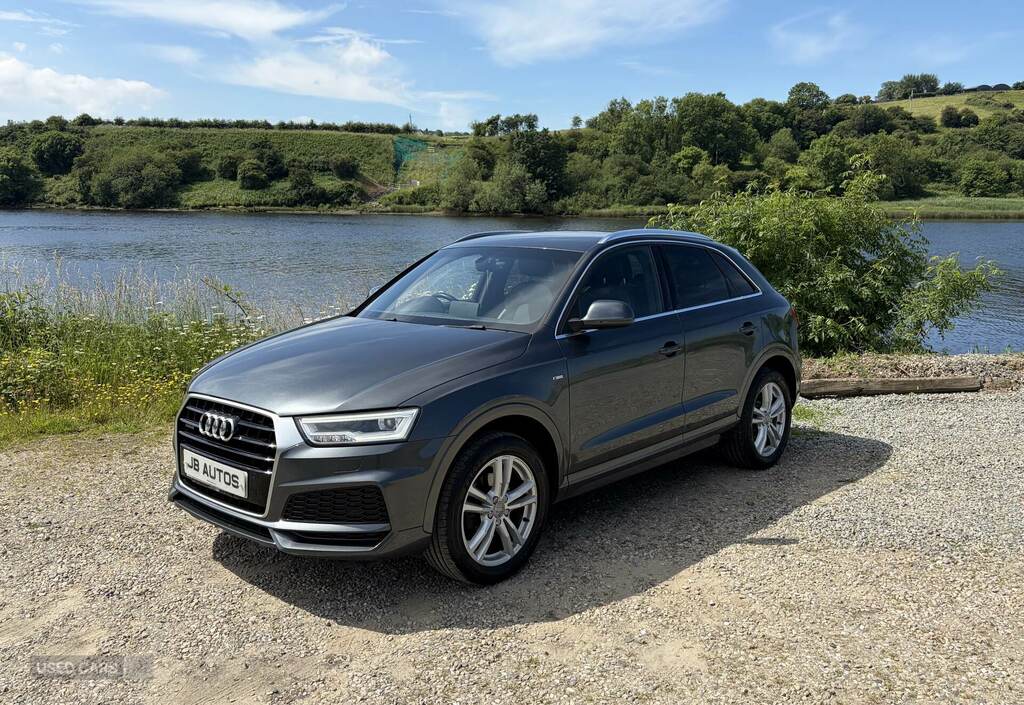Audi Q3 2.0 Tdi Quattro S Line Edition NK17ZGJ Grey #2