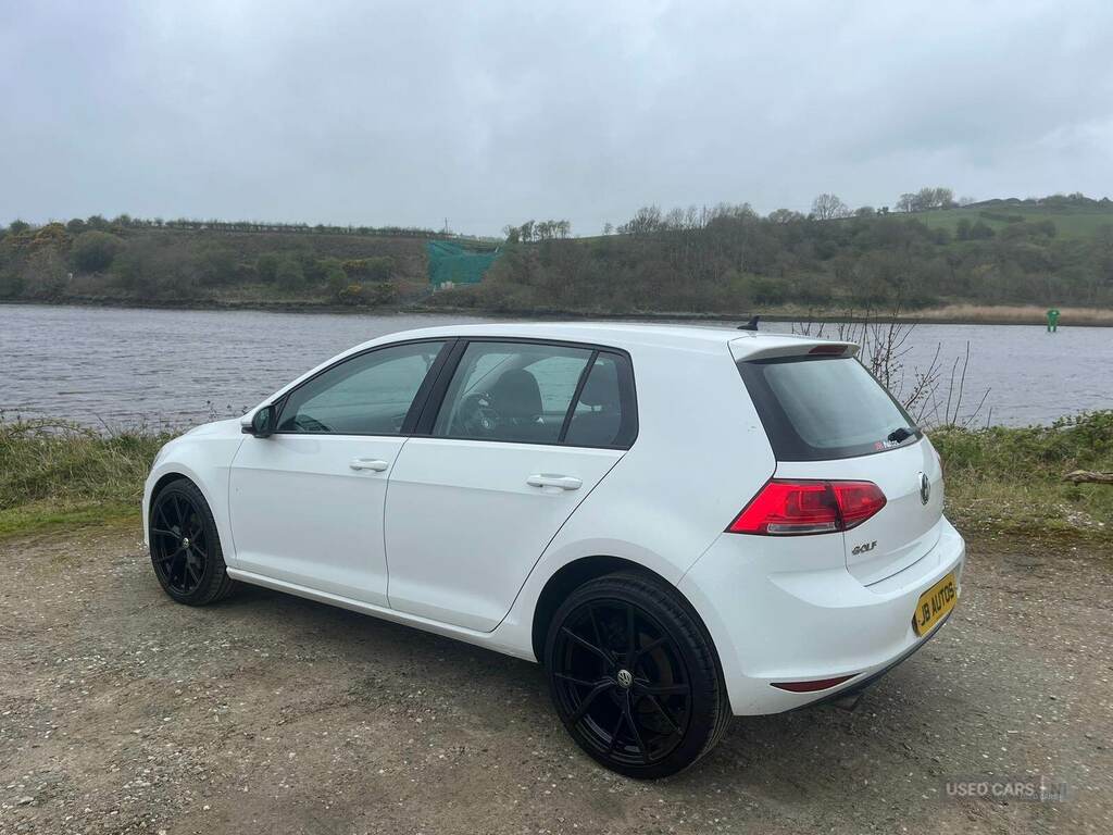 Volkswagen Golf 1.6 Tdi S GD17DDU White #3