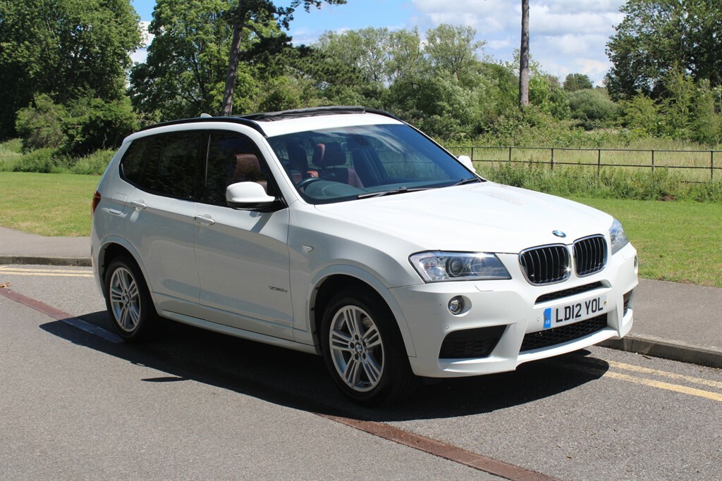 BMW X3 Xdrive20d M Sport White