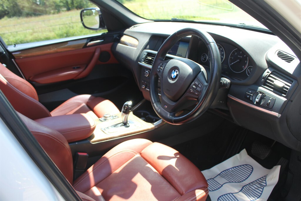 BMW X3 Xdrive20d M Sport White #6