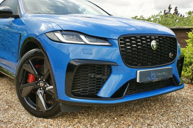 Jaguar F-Pace 5.0 P550 V8 Svr Suv Quickshift Awd Euro D4EKD Blue #6