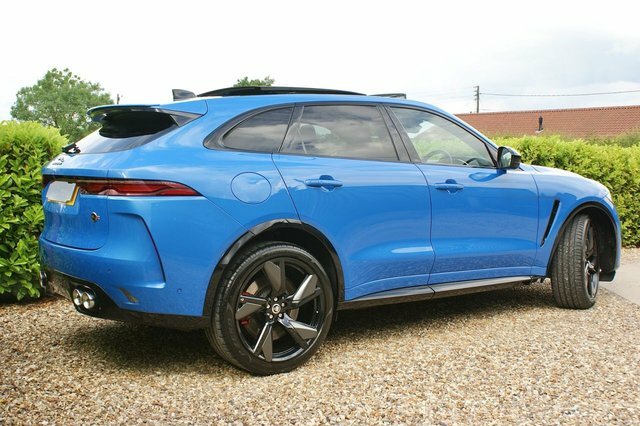 Jaguar F-Pace 5.0 P550 V8 Svr Suv Quickshift Awd Euro D4EKD Blue #3