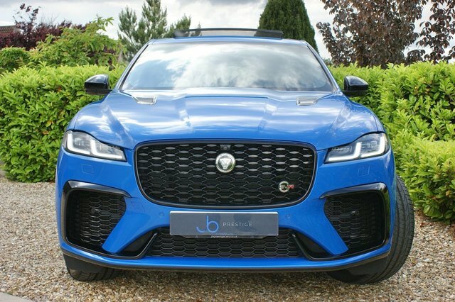 Jaguar F-Pace 5.0 P550 V8 Svr Suv Quickshift Awd Euro D4EKD Blue #4
