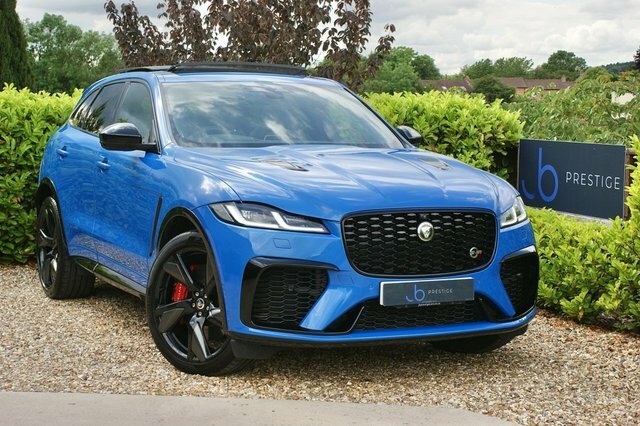 Jaguar F-Pace 5.0 P550 V8 Svr Suv Quickshift Awd Euro Blue