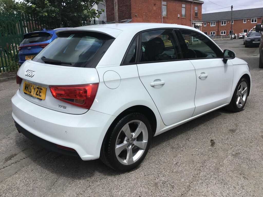 Audi A1 1.4 Tfsi Sport Sportback Euro 6 Ss MK15YZE White #3