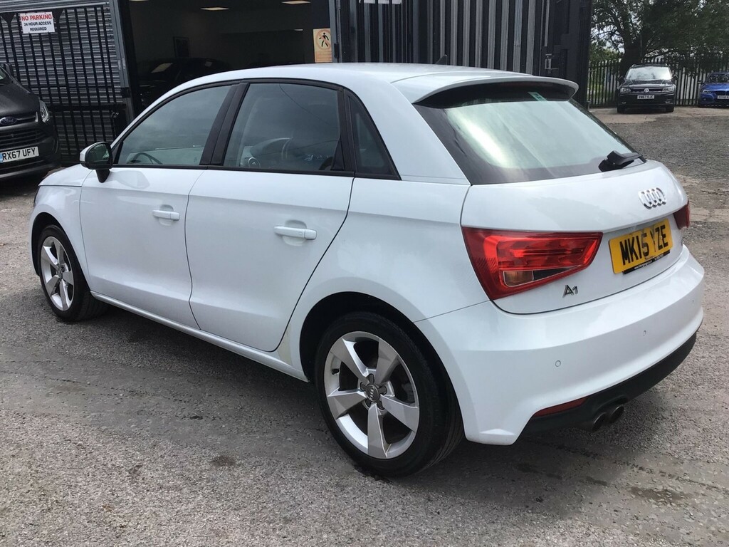 Audi A1 1.4 Tfsi Sport Sportback Euro 6 Ss MK15YZE White #4