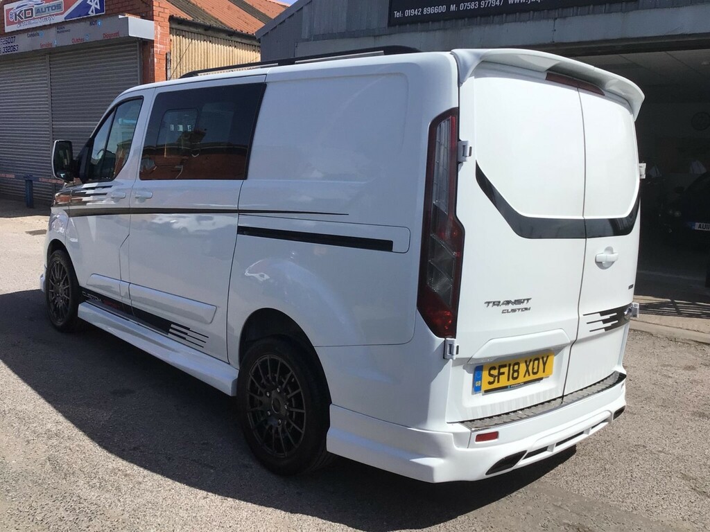 Ford Transit Custom 2.0 280 Ecoblue Crew Van L1 H1 Euro 6 5 Seat SF18XOY #4