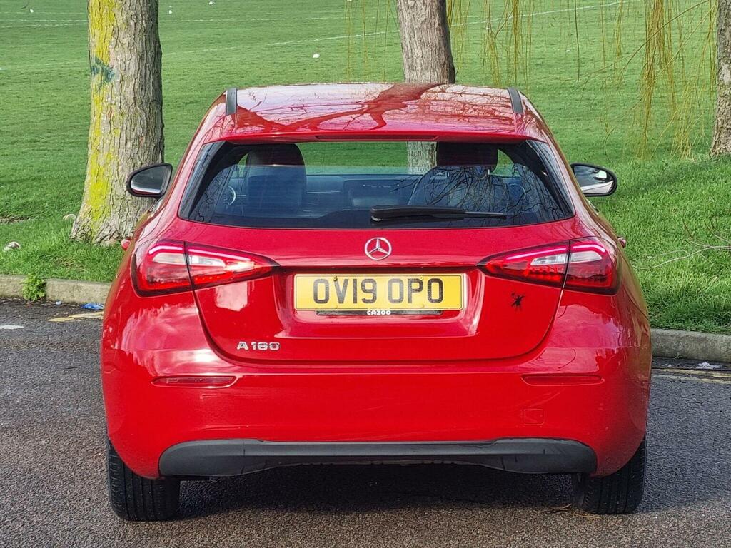 Mercedes-Benz A Class Hatchback 1.3 A180 Se 7G-dct Euro 6 Ss 201 OV19OPO Red #6