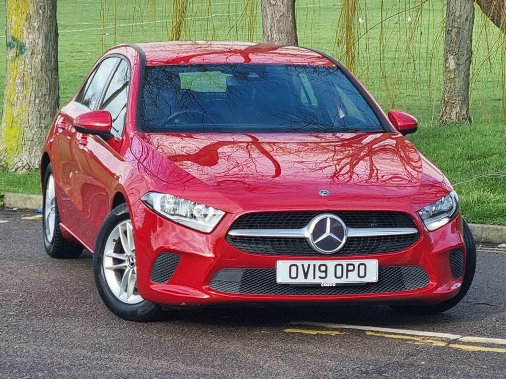 Mercedes-Benz A Class Hatchback 1.3 A180 Se 7G-dct Euro 6 Ss 201 OV19OPO Red #2