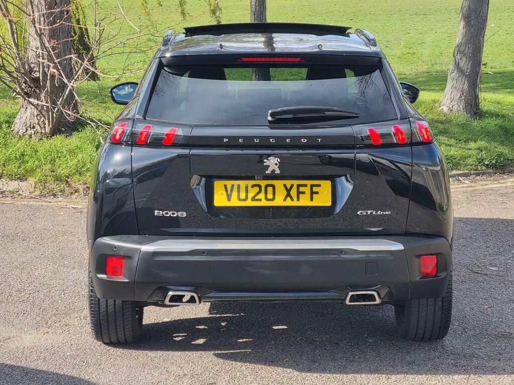 Peugeot 2008 Suv 1.2 Puretech Gt Line Eat Euro 6 Ss 202 Black #5