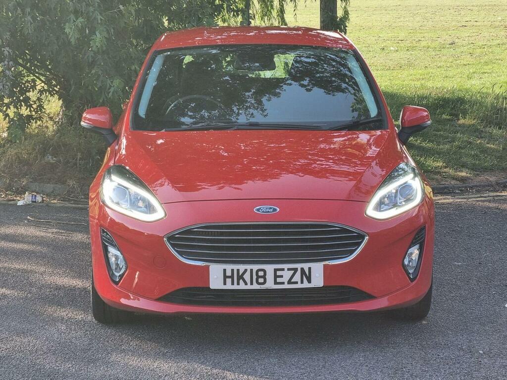Ford Fiesta Hatchback 1.0T Ecoboost Zetec Euro 6 Ss HK18EZN Red #2