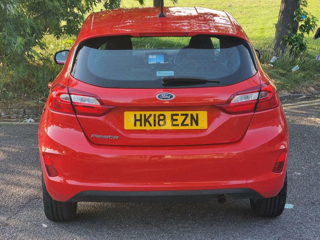 Ford Fiesta Hatchback 1.0T Ecoboost Zetec Euro 6 Ss HK18EZN Red #5