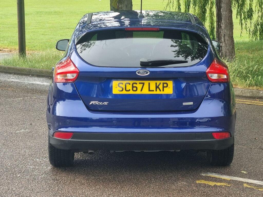 Ford Focus Hatchback 1.0T Ecoboost Zetec Edition Euro 6 SC67LKP Blue #5