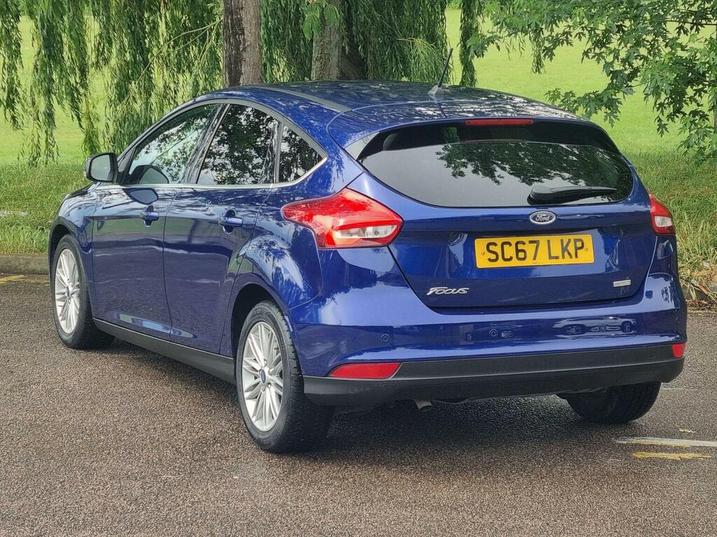 Ford Focus Hatchback 1.0T Ecoboost Zetec Edition Euro 6 SC67LKP Blue #4