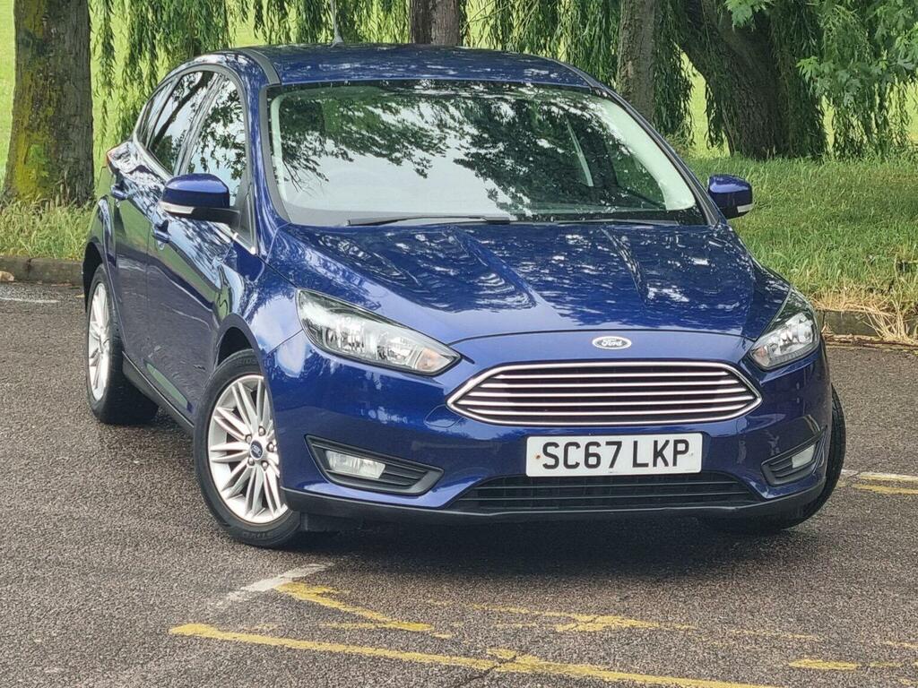 Ford Focus Hatchback 1.0T Ecoboost Zetec Edition Euro 6 SC67LKP Blue #3