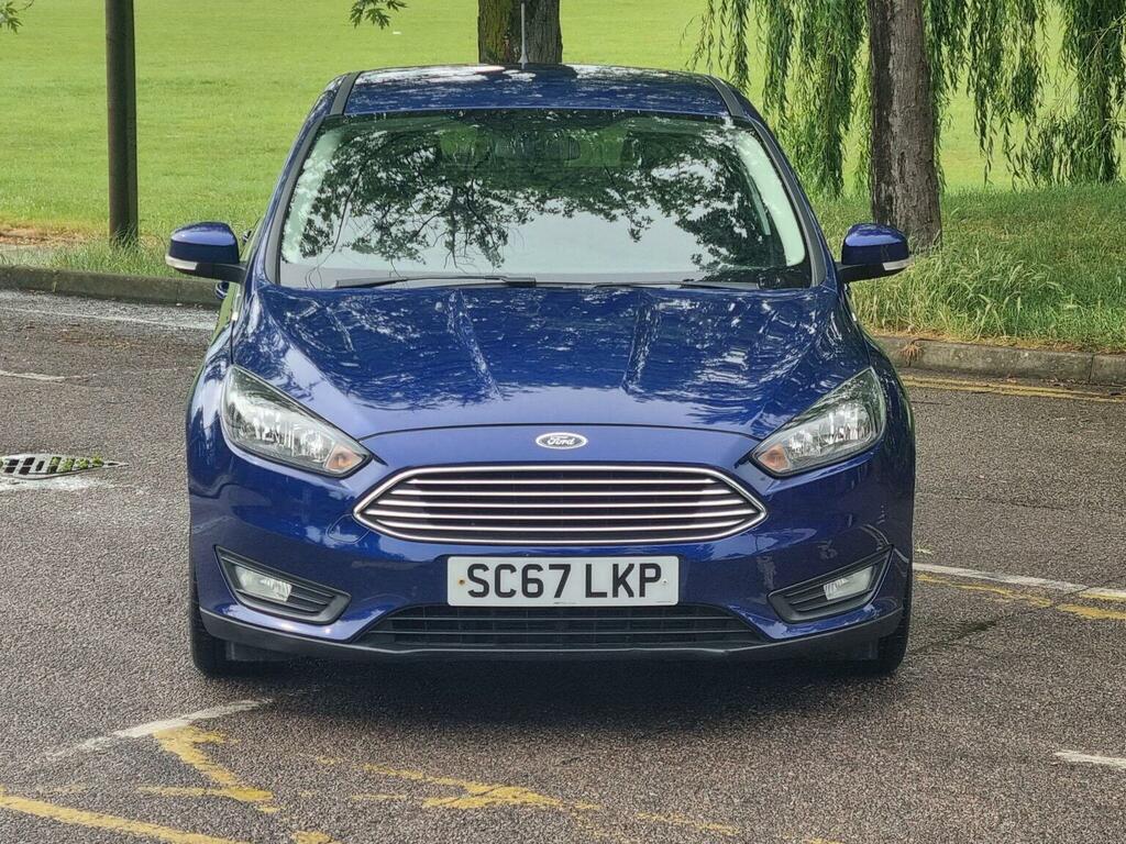 Ford Focus Hatchback 1.0T Ecoboost Zetec Edition Euro 6 SC67LKP Blue #2