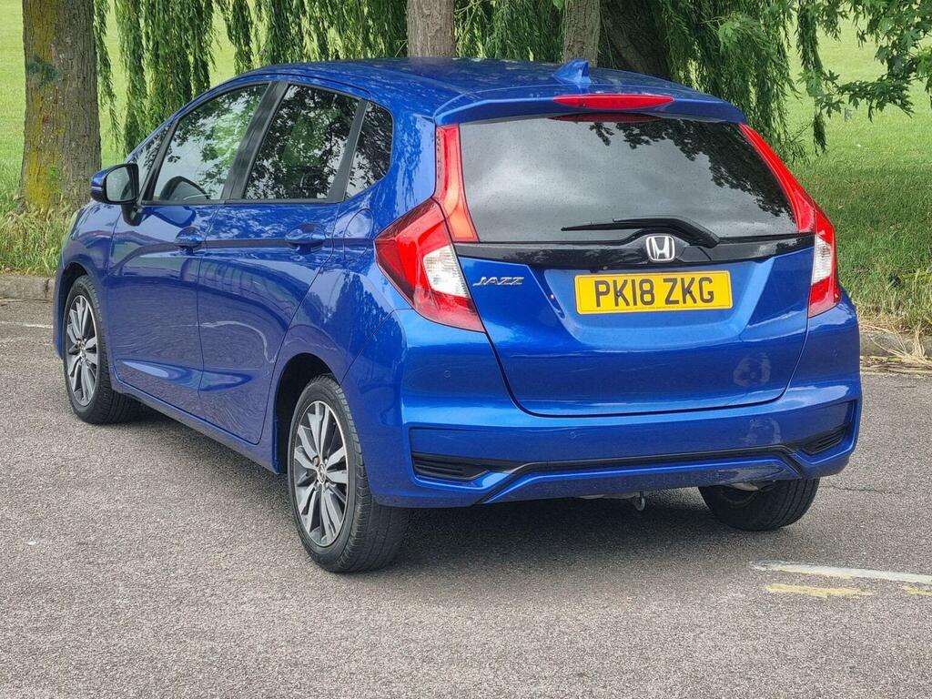 Honda Jazz Hatchback 1.3 I-vtec Ex Navi Cvt Euro 6 Ss PK18ZKG Blue #4