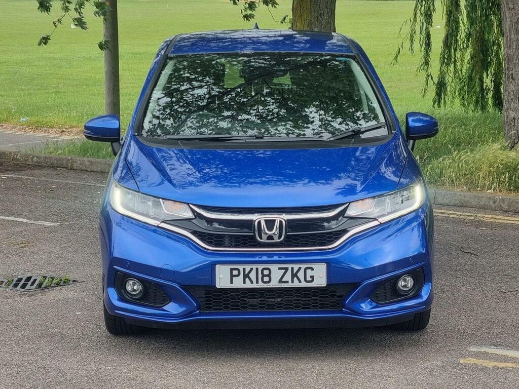 Honda Jazz Hatchback 1.3 I-vtec Ex Navi Cvt Euro 6 Ss PK18ZKG Blue #2