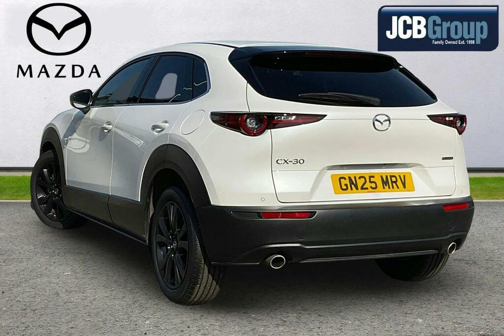 Mazda CX-30 2.5 E Skyactiv G Mhev Homura Suv White #3