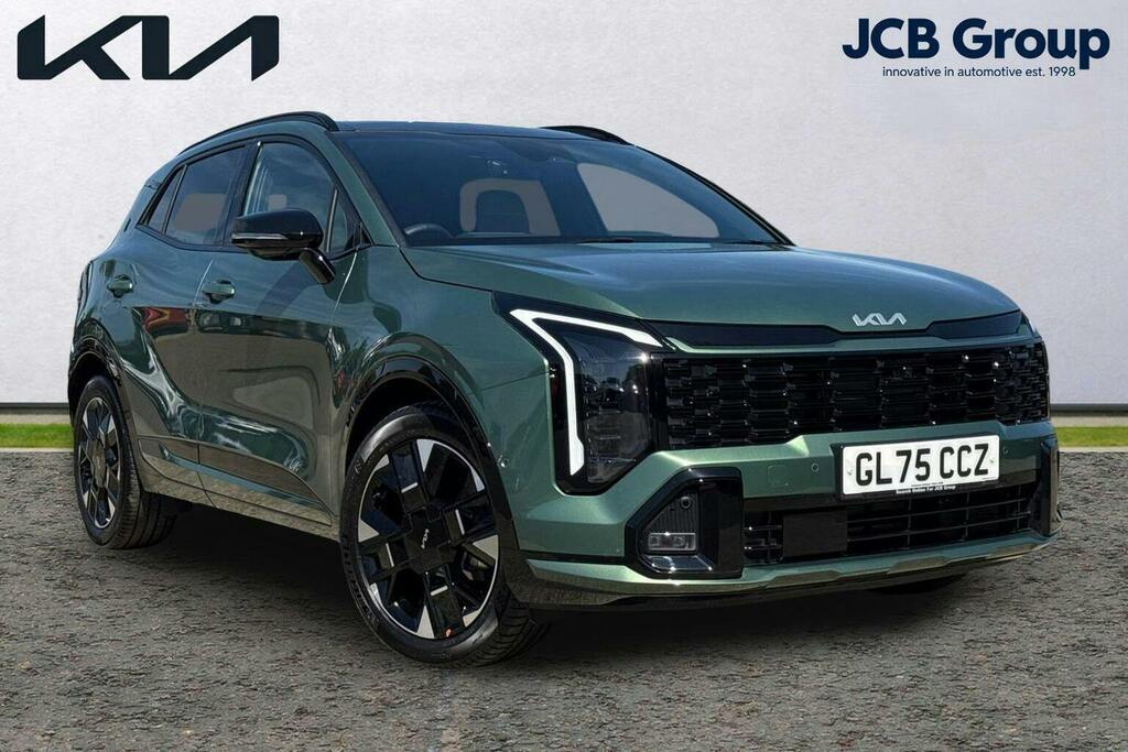 Kia Sportage 1.6 H T Gdi Gt Line S Suv Hybrid Green