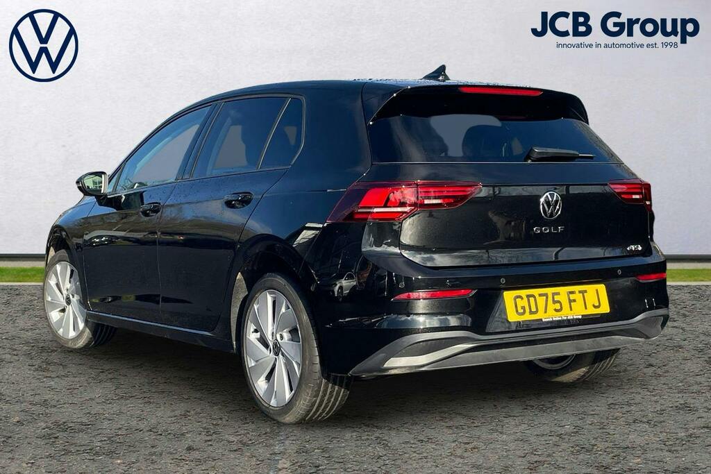 Volkswagen Golf 1.5 Etsi Mhev Match Hatchback Hybrid Ds GD75FTJ Black #3