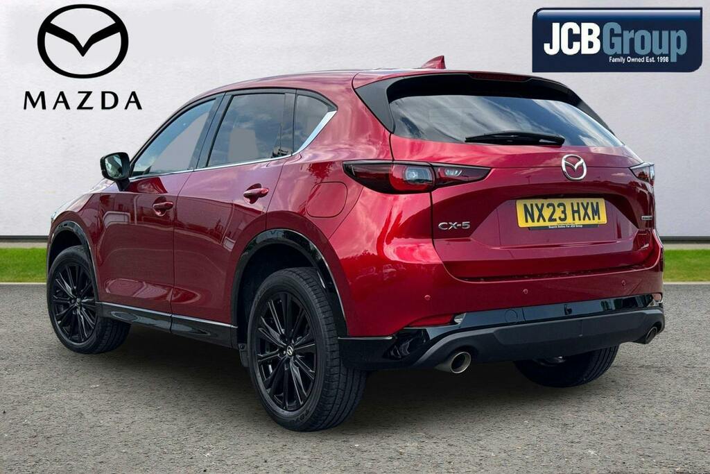 Mazda CX-5 2.0 E Skyactiv G Mhev Homura Suv NX23HXM Red #3